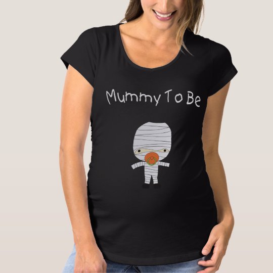 Mummy To Be Halloween Maternity T-Shirt