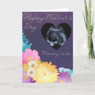 Mummy To Be Mother's Day Photo Card