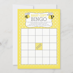 Mummy to Bee Baby Shower Baby Gift Bingo Game