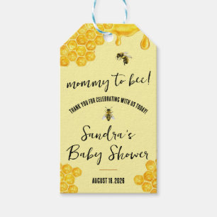 Mummy to Bee! Baby Shower Favour Thank You Gift Tags