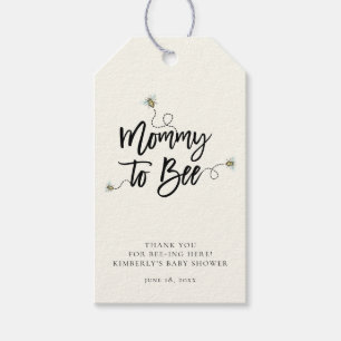 Mummy To Bee Baby Shower Gift Tags