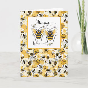 Mummy to Bee Baby Shower Invitation