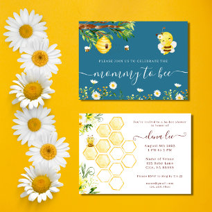 Mummy to Bee Baby Shower Invitation