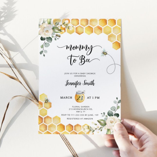 Mummy to bee baby shower invitation (Creator Uploaded)