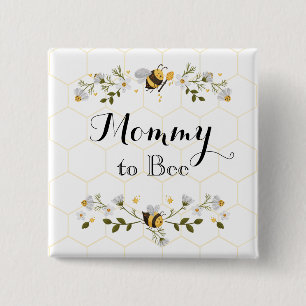 Mummy to Bee baby shower pin