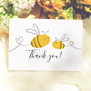 Mummy To Bee Baby Shower Script Thank You Card