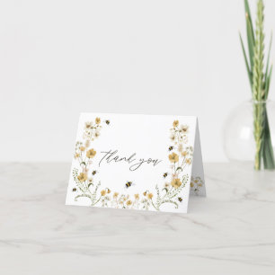 Mummy to Bee Baby Shower Thank You Card