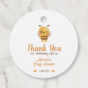 Mummy To Bee Baby Shower Thank You Gift Tags 