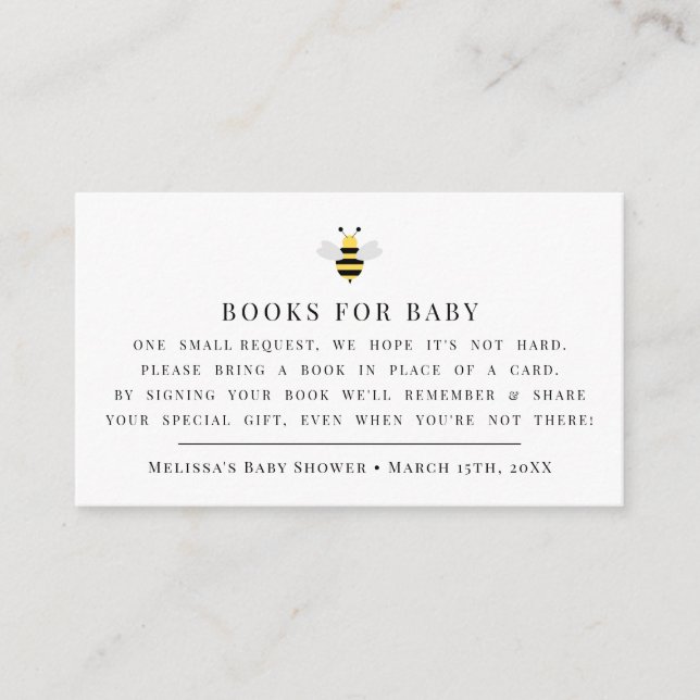 Mummy to Bee | Beehive | Bee Enclosure Card (Front)