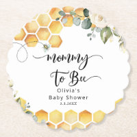 Mummy to bee bumble bee baby shower