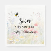 Mummy-to-Bee Floral Baby Girl Shower