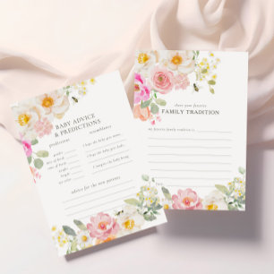 Mummy to Bee   Floral Watercolor Prediction Game