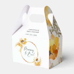 Mummy to Bee Honey Wildflower Baby Shower Favour Box