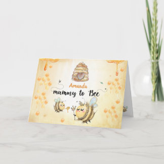 Mummy to Bee - new baby Card