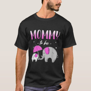 Mummy Tobe Elephant Baby Shower Pregnancy Gift Soo T-Shirt