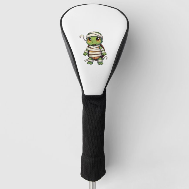 Mummy Turtle Golf Head Cover (Front)