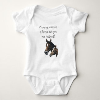 mummy wanted a horse... baby creeper