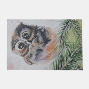 Mummy... - Watercolor Painting Doormat