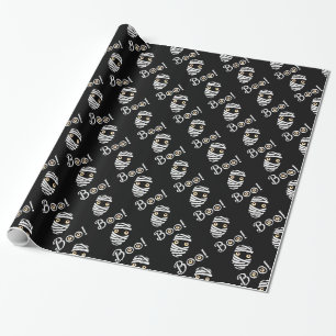 Mummy Wrapping Paper Cute Mummy Giftwrapping Paper