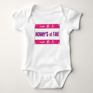 Mummy's #1 Fan Baby Bodysuit