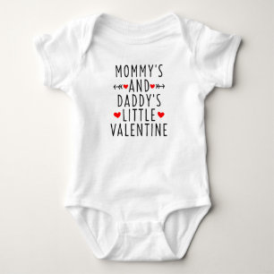Mummy's and Daddy's Valentine Baby Bodysuit