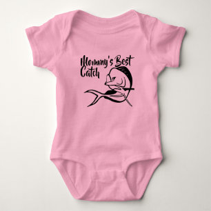 Mummy's Best Catch - Mahi Fishing Bodysuit