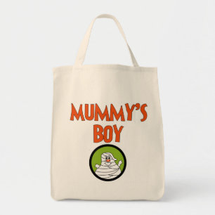 Mummy's Boy Halloween Tshirts and Gifts Tote Bag