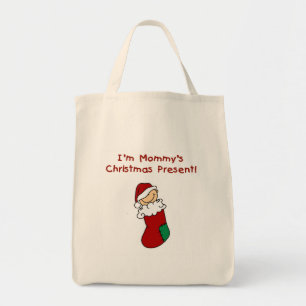 Mummy's Christmas Present T-shirts and Gifts Tote Bag