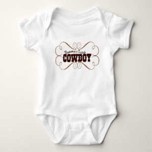 Mummy's Cutest Cowboy Baby Bodysuit