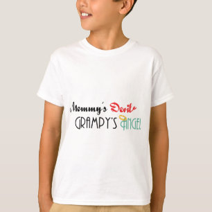 Mummy's Devil, Grampy's Angel T-Shirt