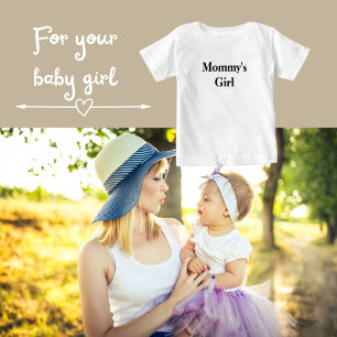 Mummy's Girl Matching Mummy and Me Baby T-Shirt