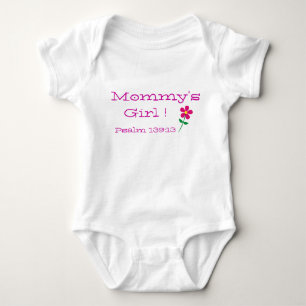Mummy's Girl Psalm 139:19 Collection Baby Bodysuit