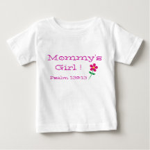 Mummy's Girl Psalm 139:19 Collection Baby Bodysuit