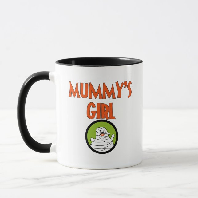 Mummy's Girl T-shirts and Gifts Mug (Left)