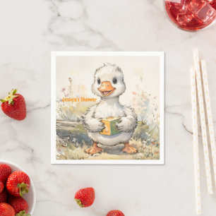 Mummy's Goose Bump Baby Shower Napkin