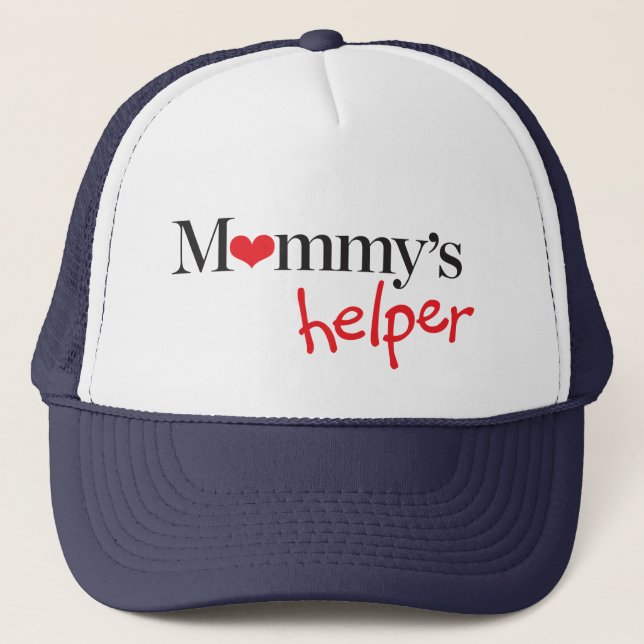 Mummy's Helper Trucker Hat (Front)