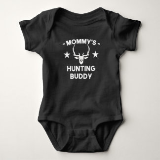 Mummy's Hunting Buddy Baby Bodysuit