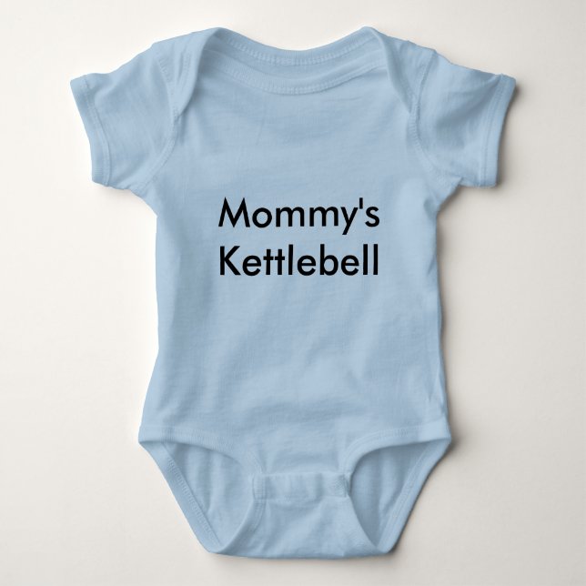 Mummy's Kettlebell Baby Bodysuit (Front)