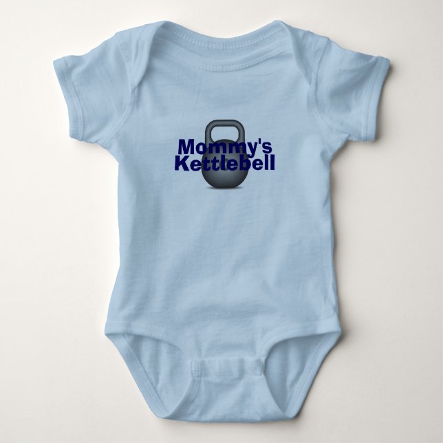 Mummy's Kettlebell Baby Bodysuit (Front)