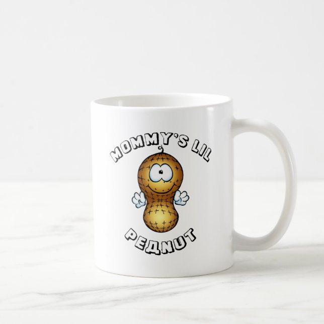 Mummy's Lil Peanut Coffee Mug (Right)