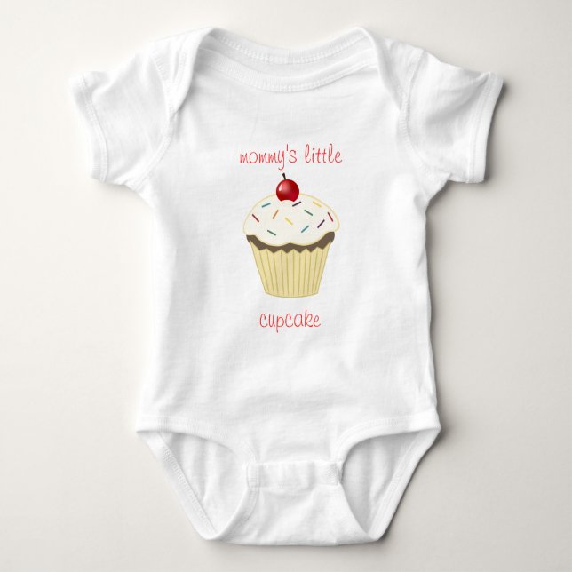 Mummy's Little Cupcake Baby Shirt (Front)