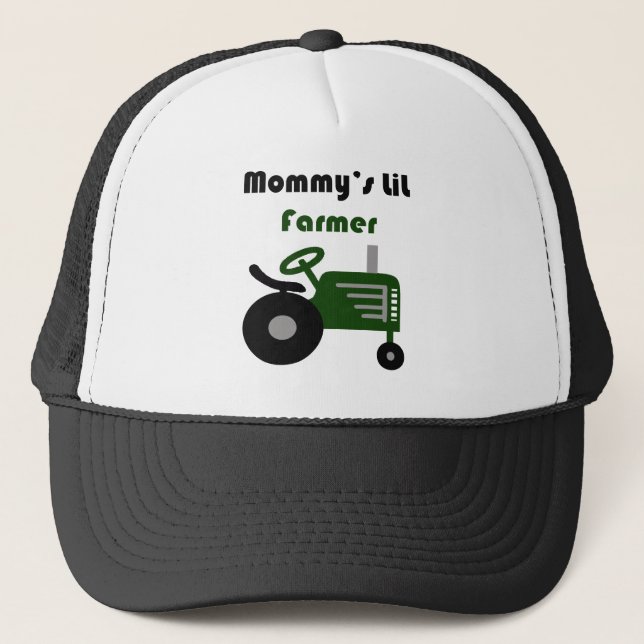 Mummy's Little Farmer Trucker Hat (Front)
