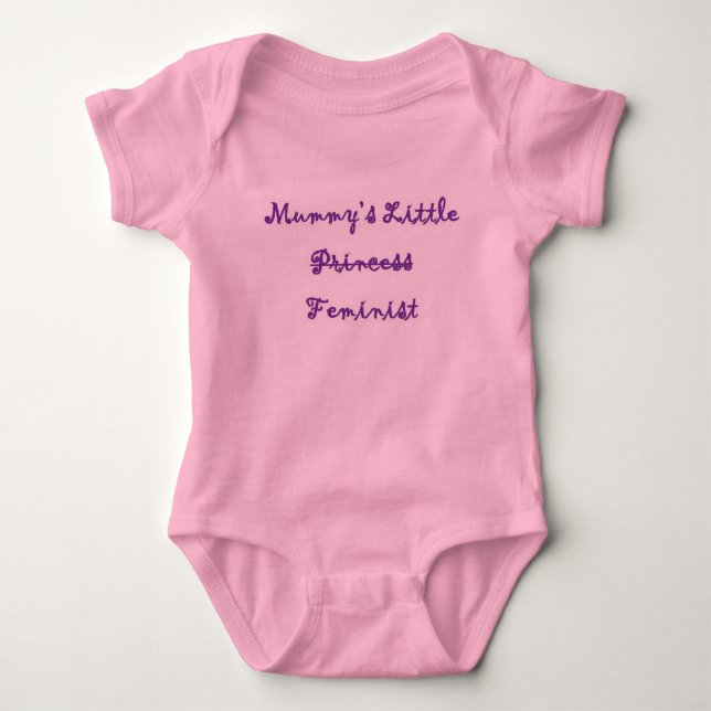 Mummy's Little Feminist Bodysuit (Front)