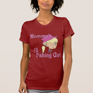 Mummy's Little Fishing Girl T-Shirt