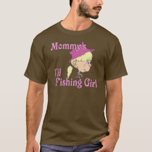 Mummy's Little Fishing Girl T-Shirt