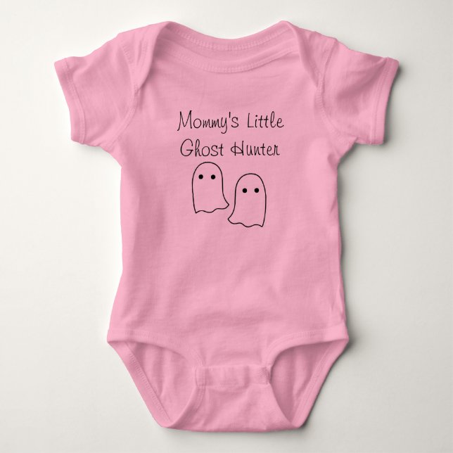 Mummy's Little Ghost Hunter Baby Bodysuit (Front)