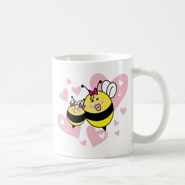 Mummy's little Girl / Petite fille à maman Coffee Mug (Right)