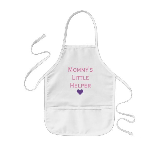 Mummy's Little Helper Kids Apron (Front)