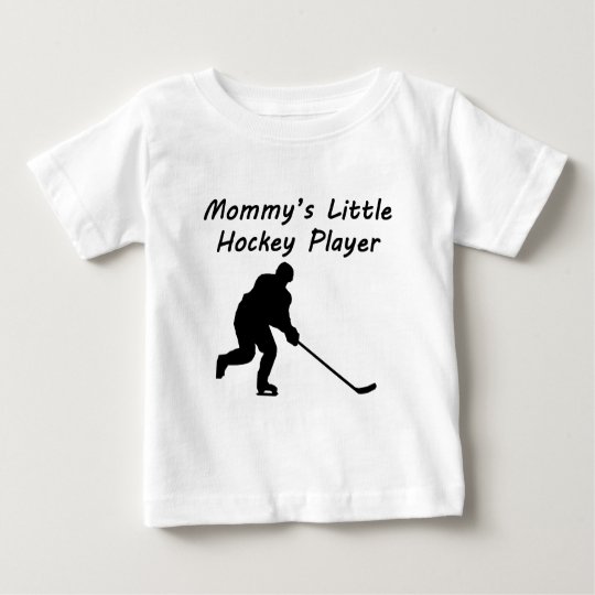 Mummy's Little Hockey Player Baby T-Shirt