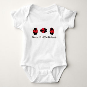Mummy's Little Ladybug Baby Creeper Shirt